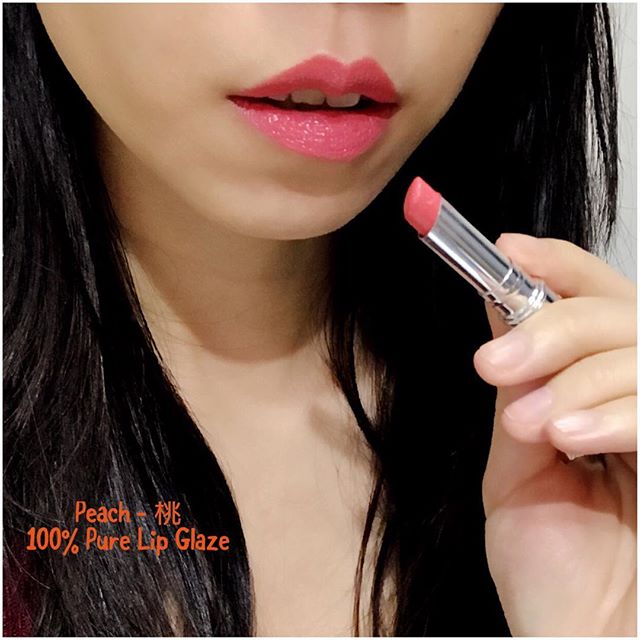 100 percent pure lip glaze