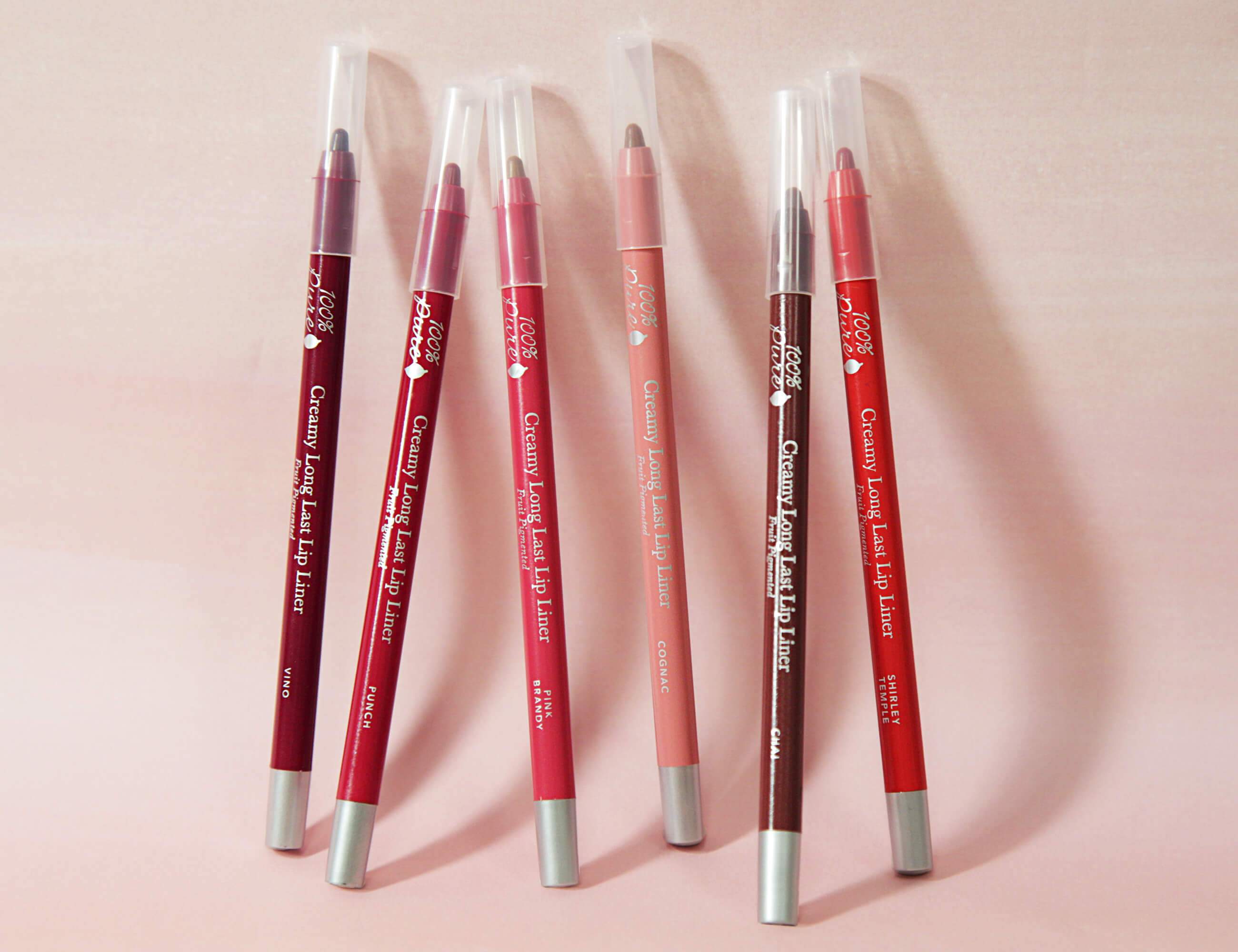 100_pure_creamy_long_last_lip_liner_collection